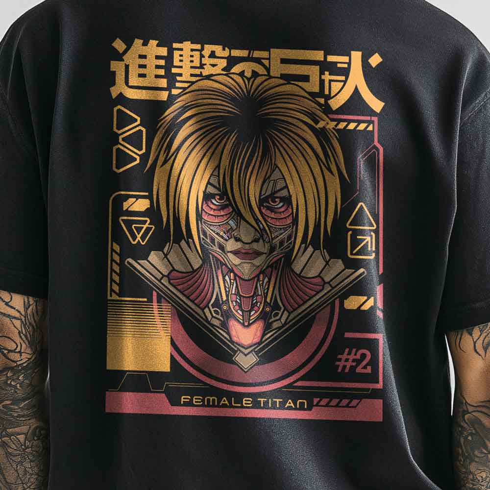 Attack On Titan - T-shirt Female Titan #2