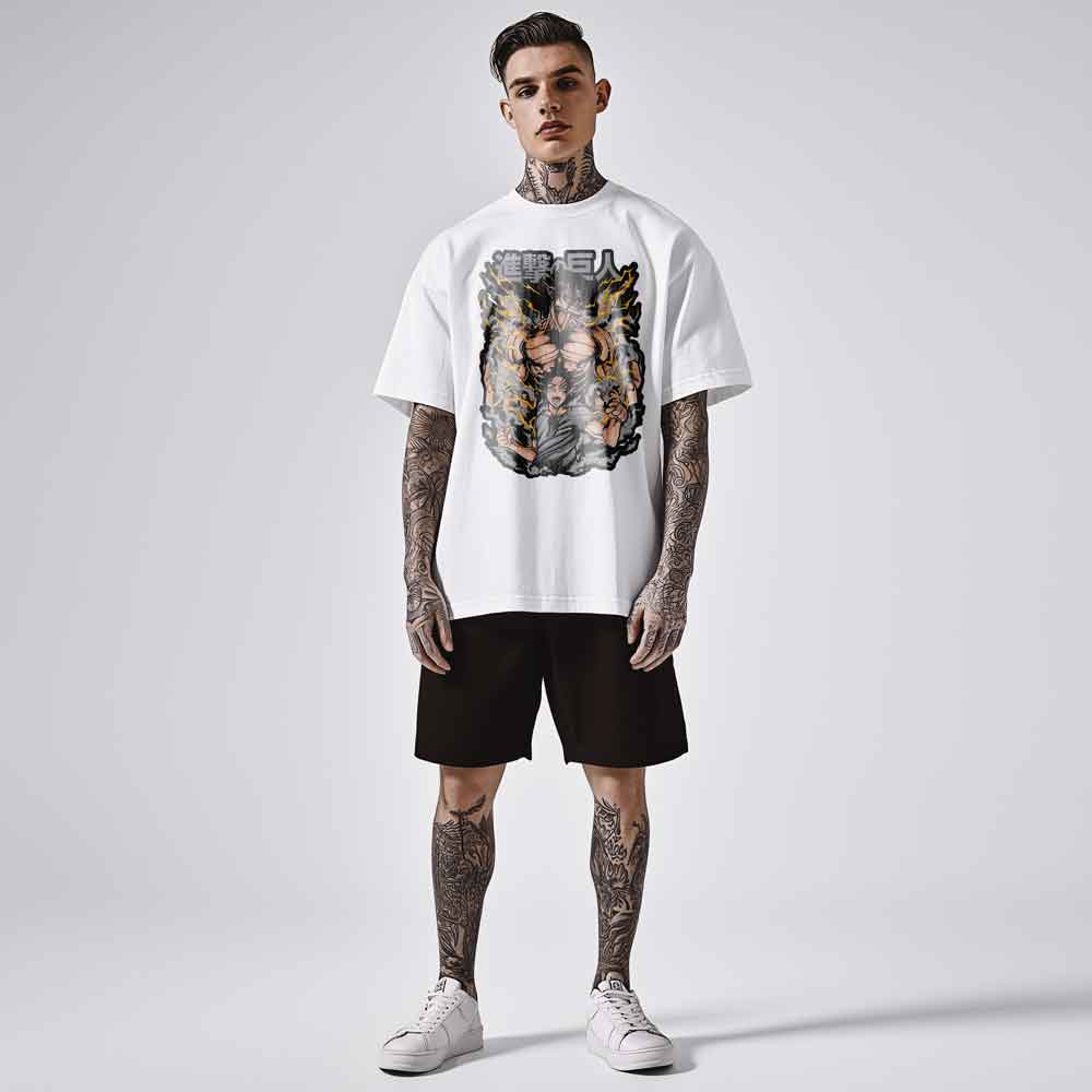 Attack On Titan - T-shirt The Hood / Customisable