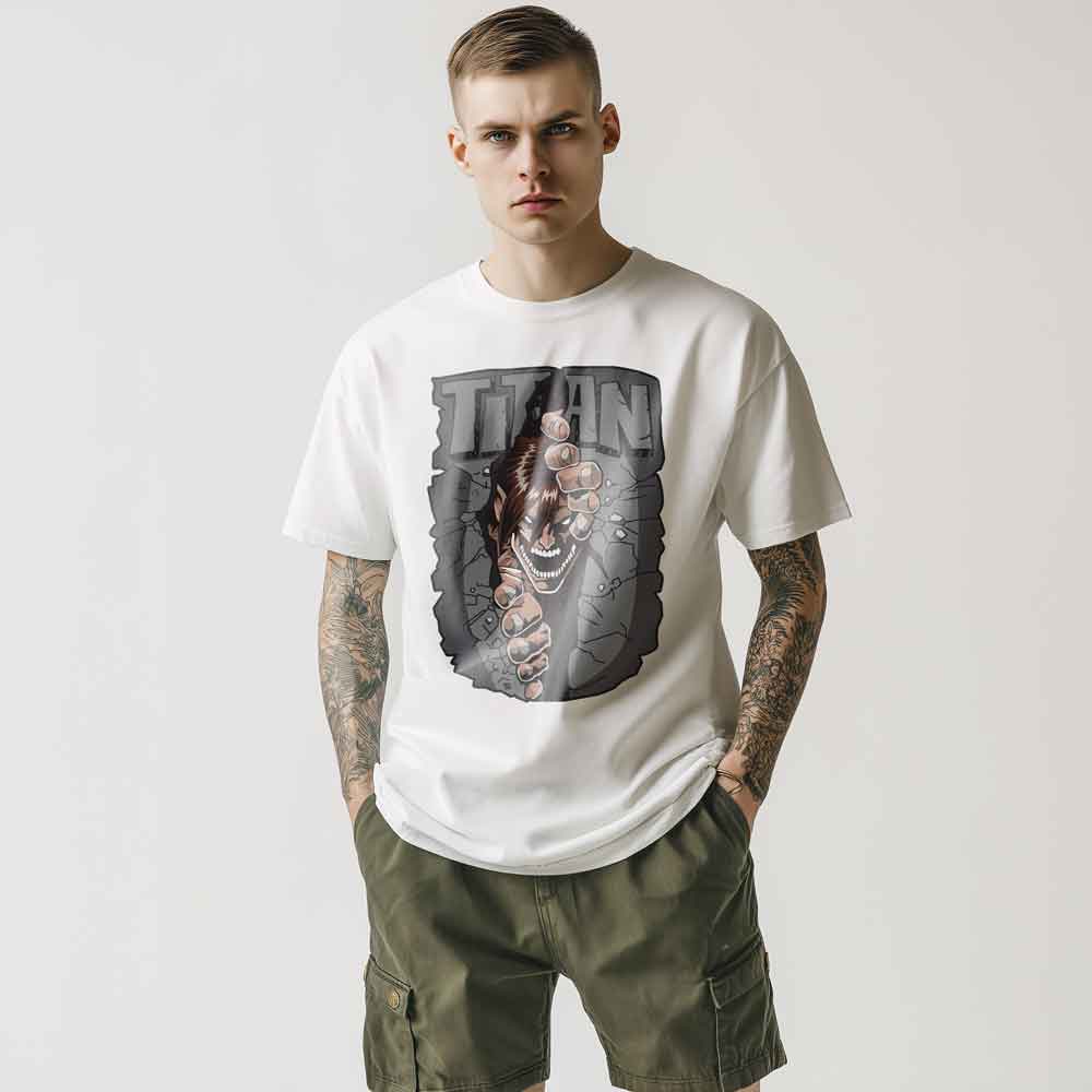 Attack On Titan - T-shirt The Rock / Customisable
