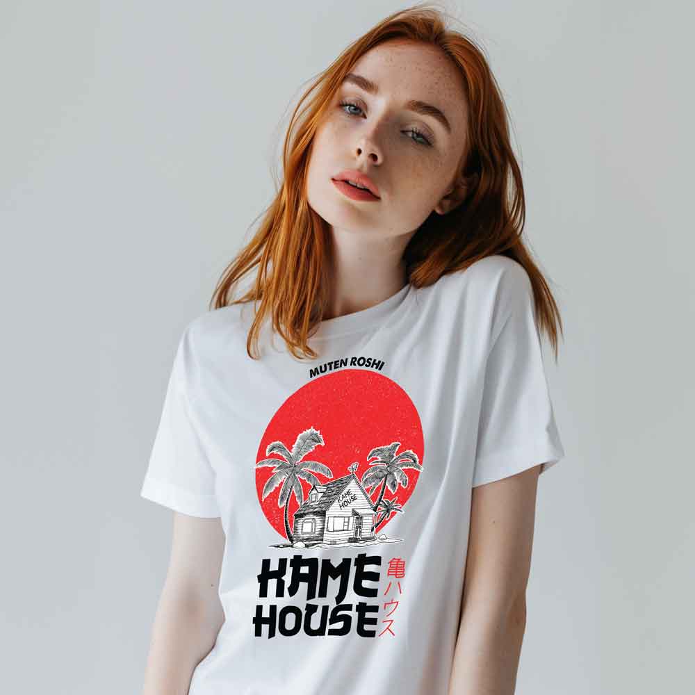 Dragon Ball Z - Tshirt Kame House / Customisable