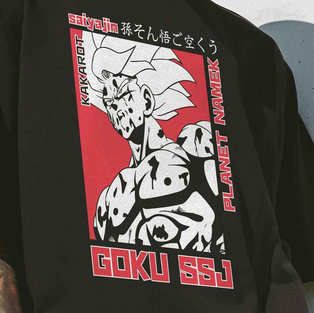 Dragon Ball Z - Tshirt Goku SSJ / Customisable