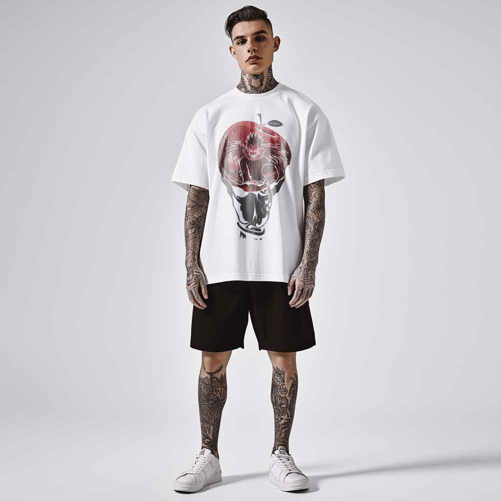 Death Note - T-shirt Red Apple / Customisable