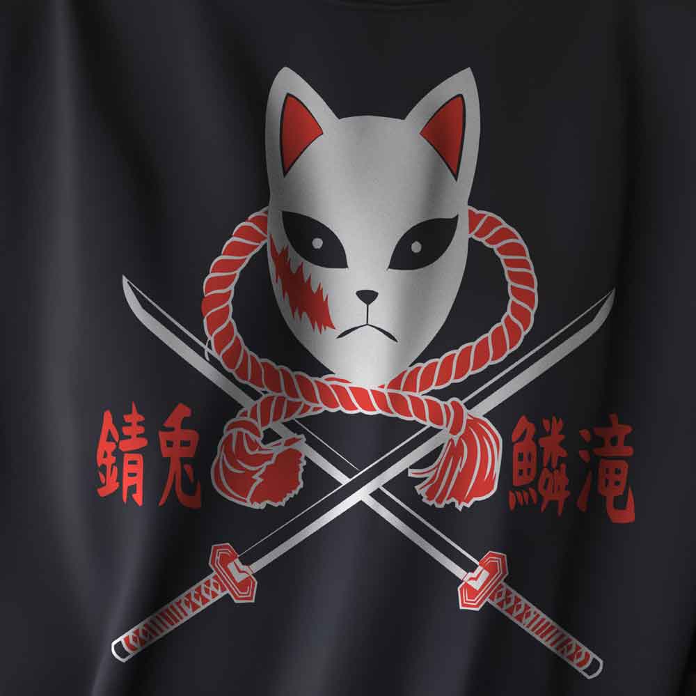 Démon Slayer - T-shirt Kitsune of the Hashira
