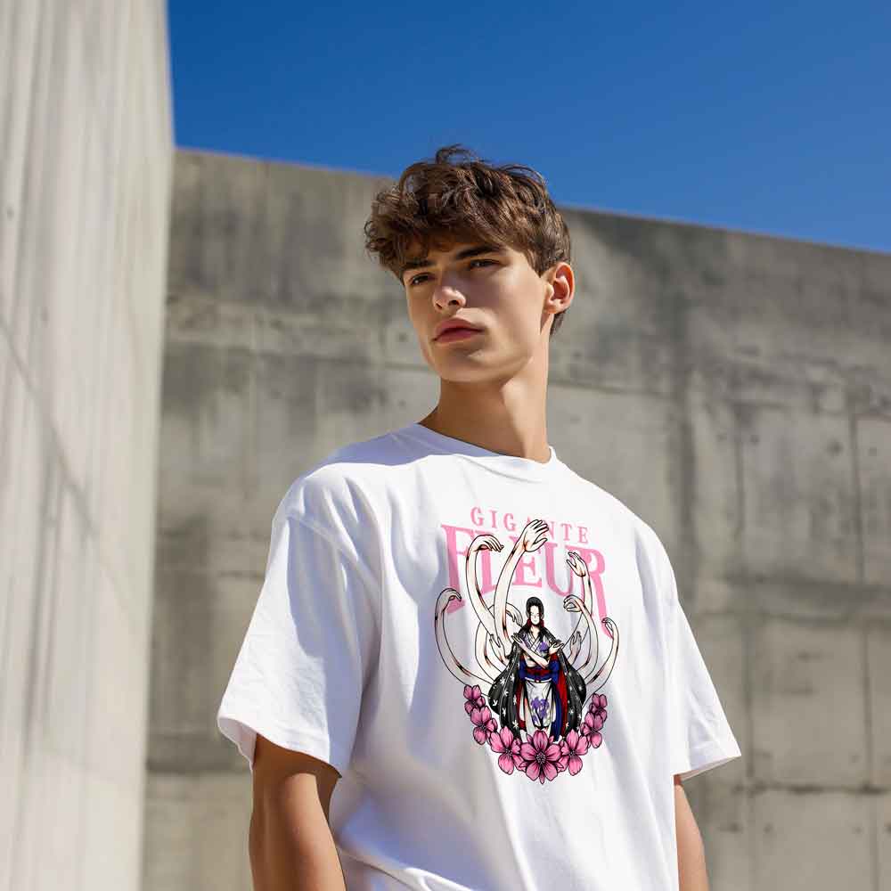 One Piece - T-shirt Gigante Fleur