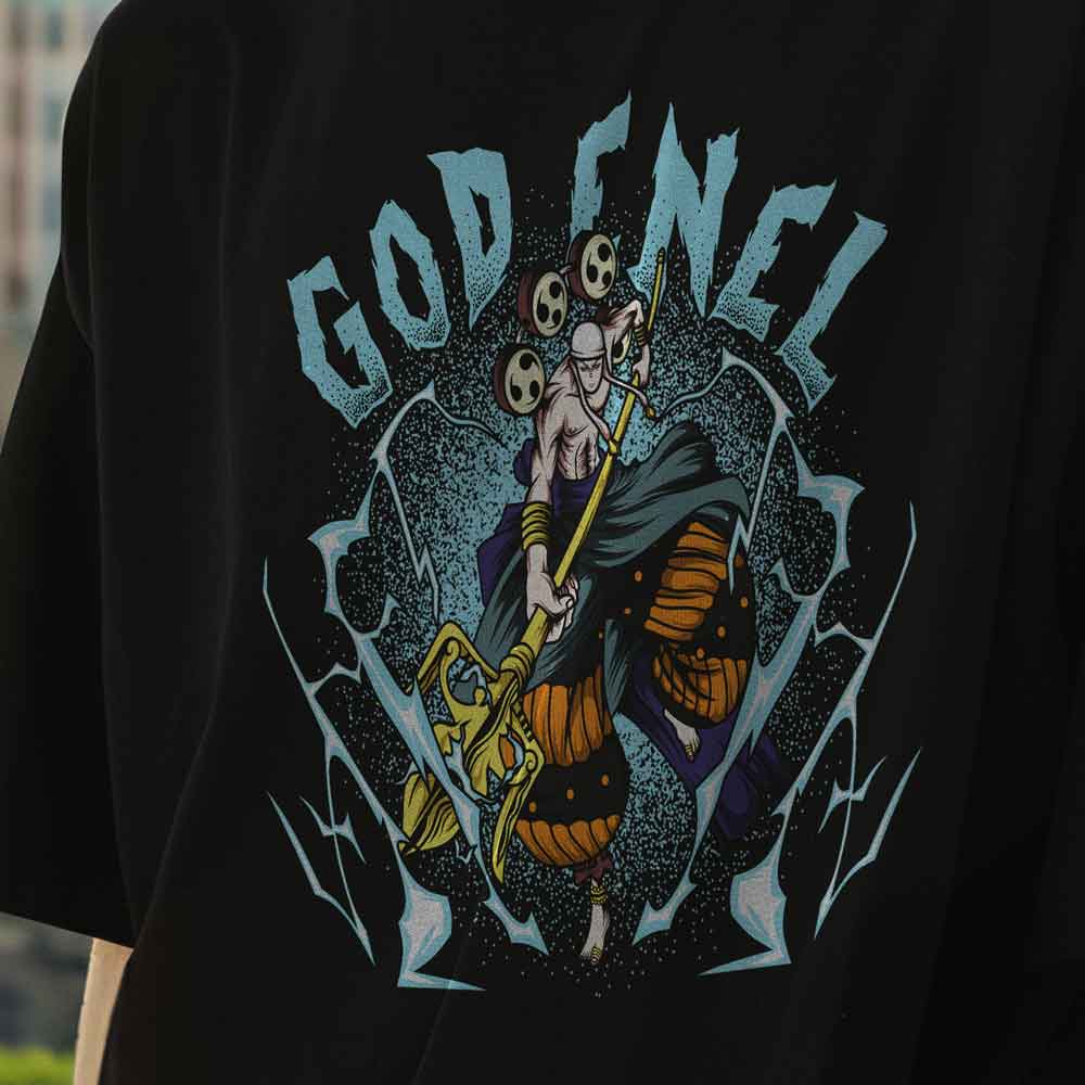 One Piece - T-shirt God Enel