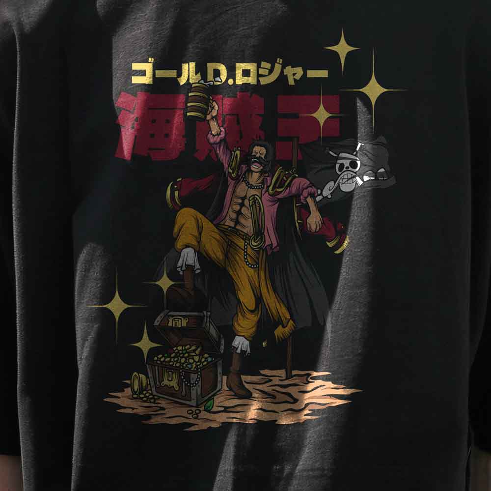 One Piece - T-shirt Gol D Roger