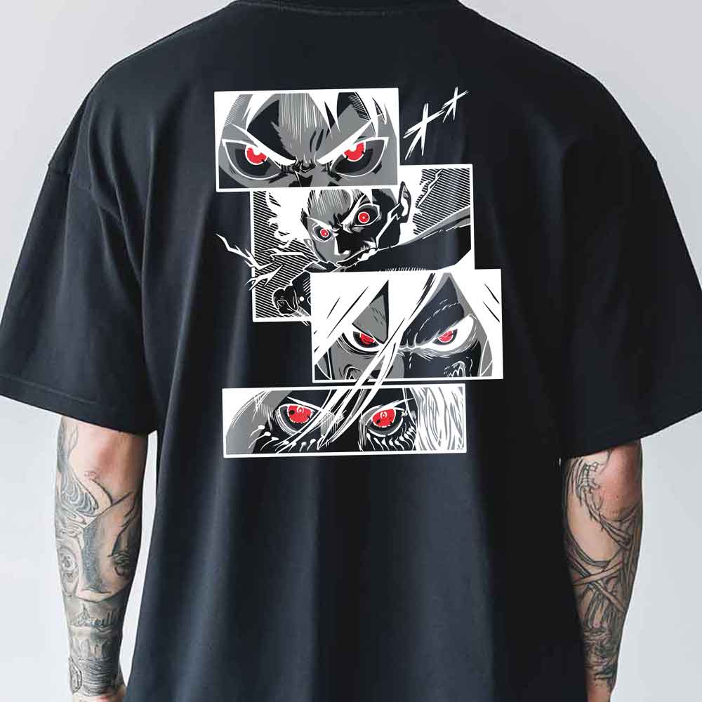 Attack On Titan - T-shirt Eyes Split