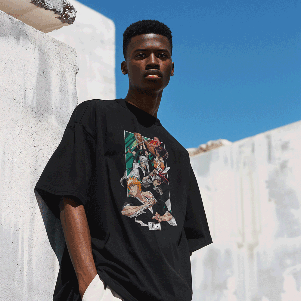 Bleach - T-shirt Soul Reapers United / Customisable
