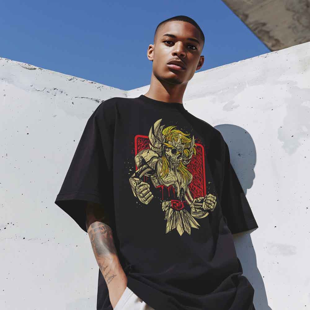 Chevaliers du Zodiaque - T-shirt Hyoga