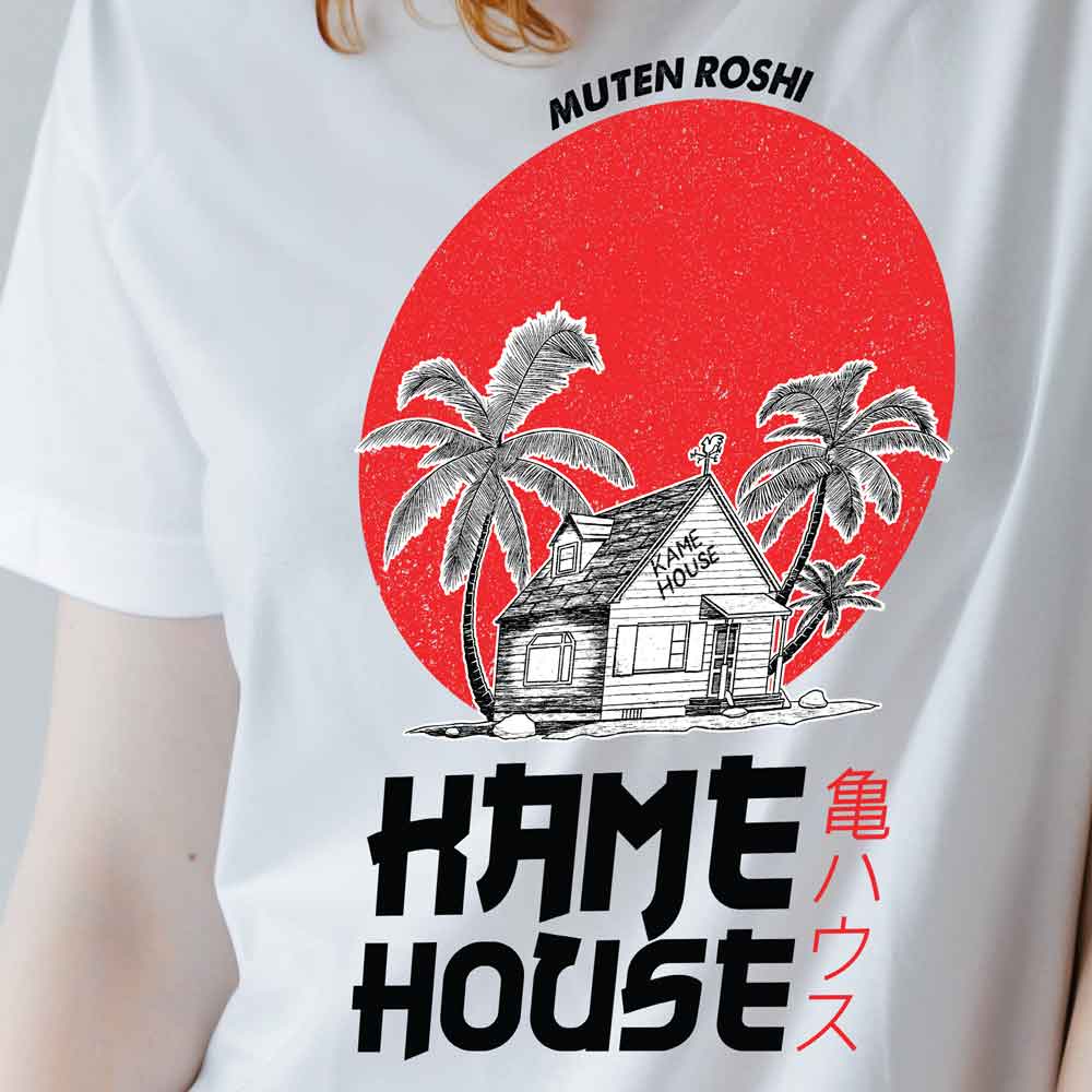 Dragon Ball Z - Tshirt Kame House / Customisable