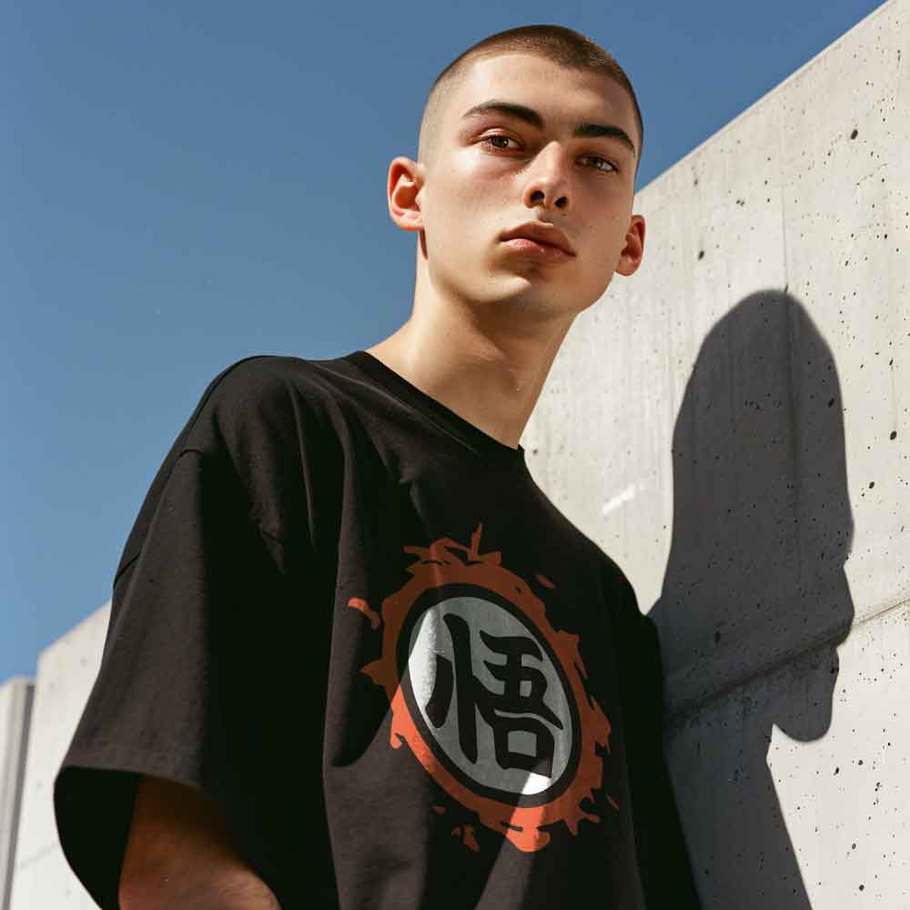 Dragon Ball Z - Tshirt Kanji San Goku / Customisable