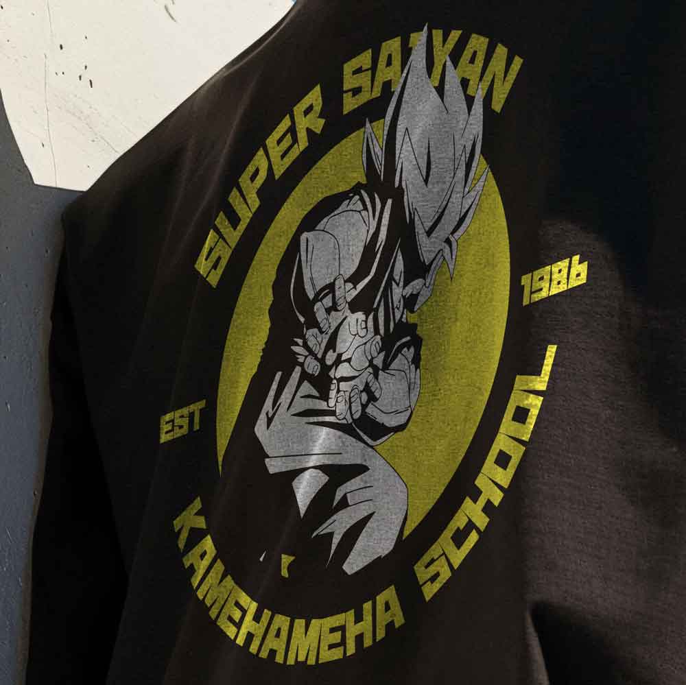 Dragon Ball Z - Tshirt Super Sayan / Customisable
