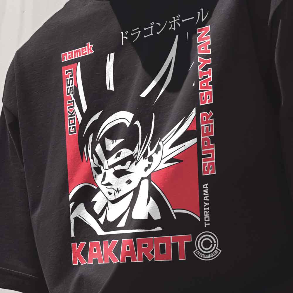 Dragon Ball Z - Tshirt Sayan Kakarot / Customisable