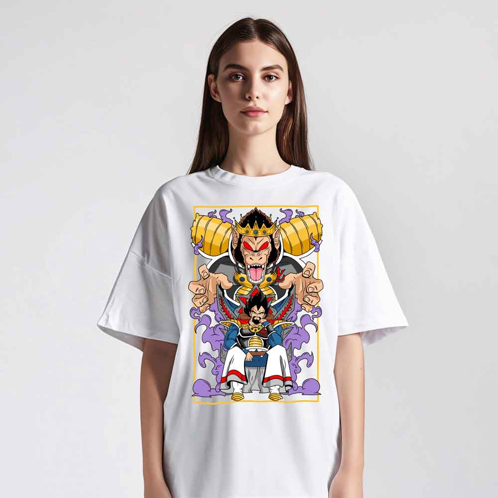 Dragon Ball Z - Tshirt Vegeta King Father / Customisable