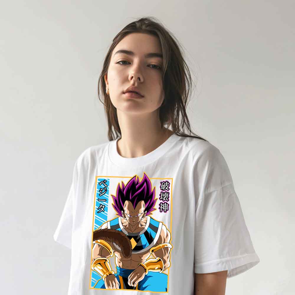 Dragon Ball Z - Tshirt Vegeta / Customisable