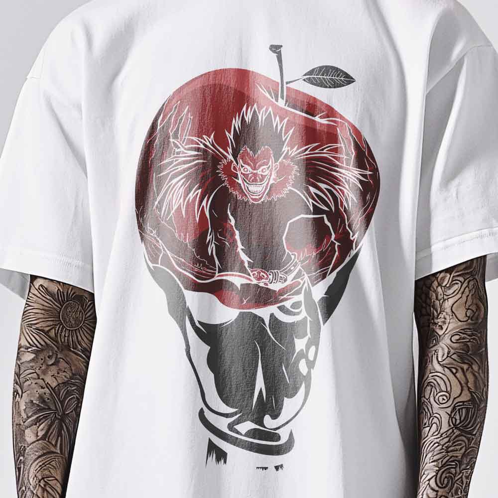 Death Note - T-shirt Red Apple / Customisable