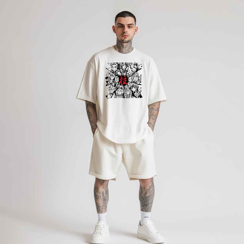 Démon Slayer - T-shirt Ds Familly / Customisable