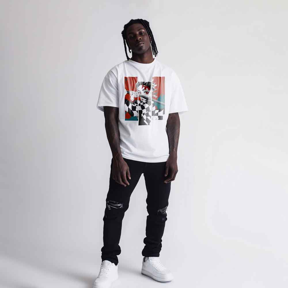 Démon Slayer - T-shirt Triptik / Customisable