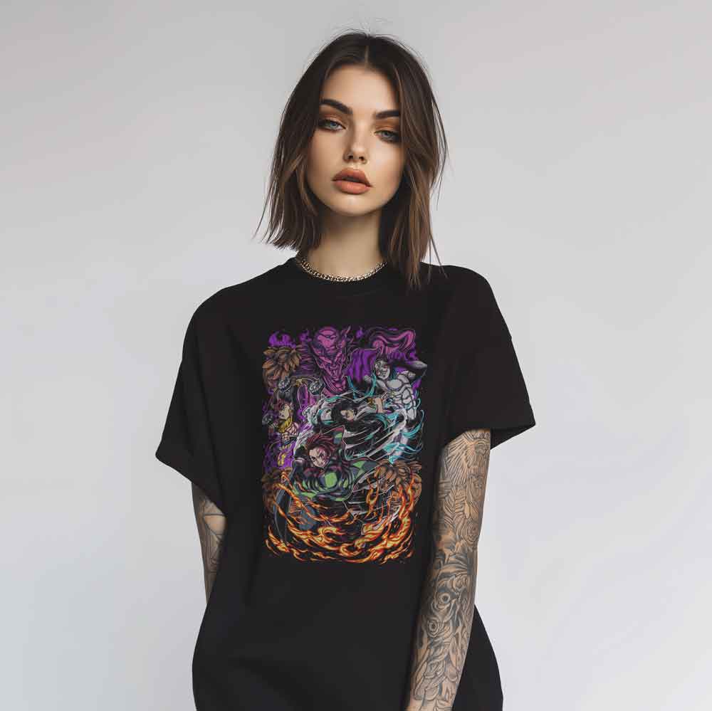 Démon Slayer - T-shirt Slayer's Blade / Customisable