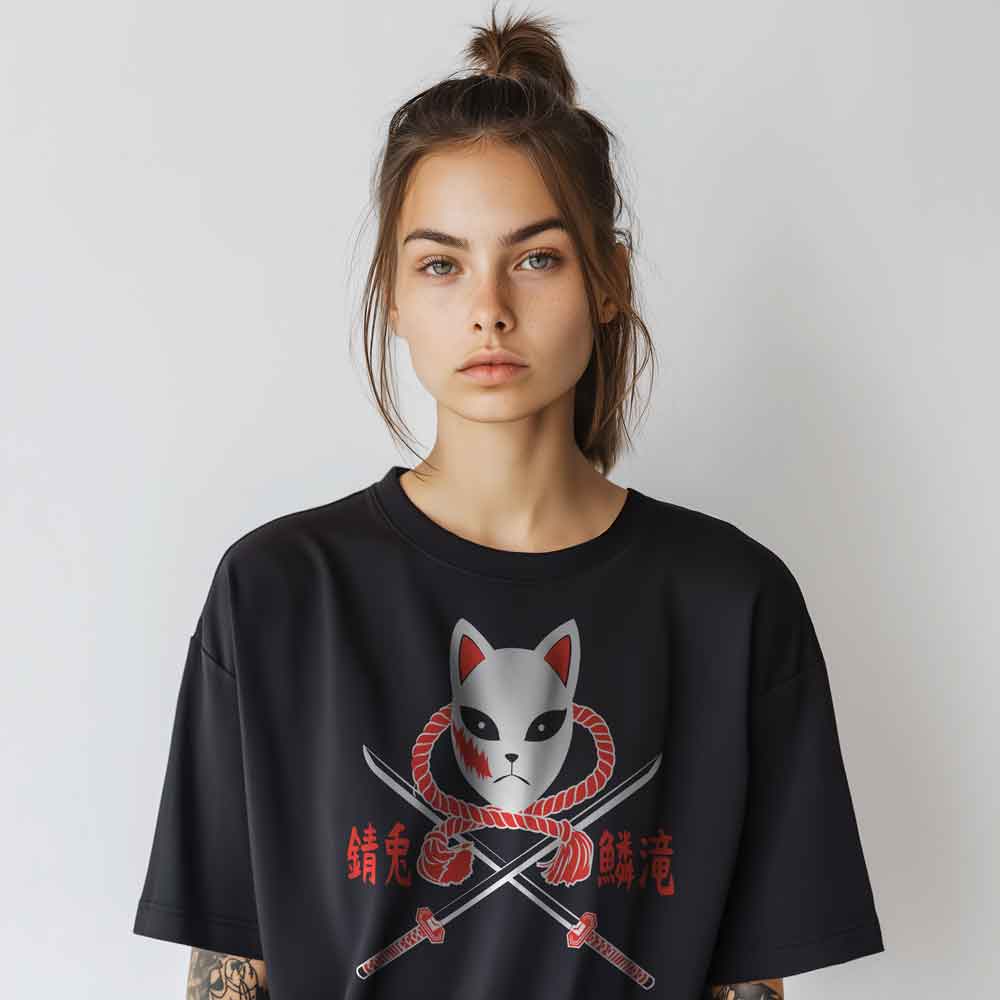 Démon Slayer - T-shirt Kitsune of the Hashira