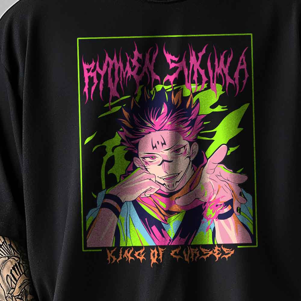 Jujutsu Kaisen - T-shirt King Of Curses / Customisable
