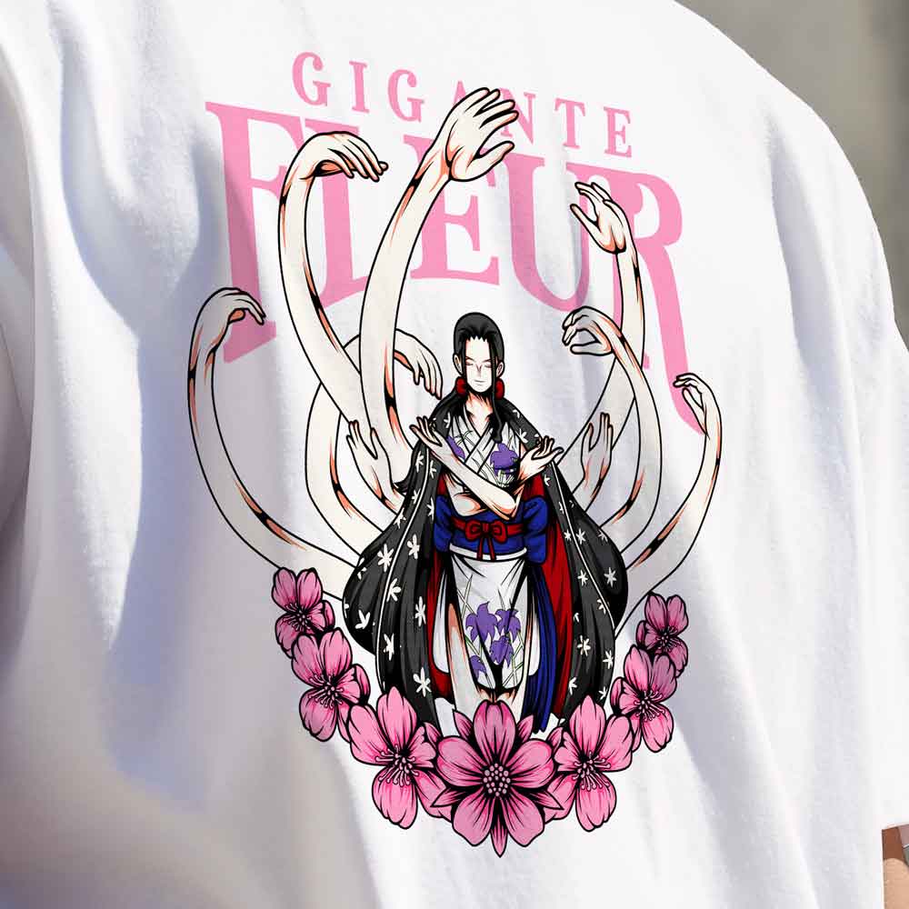 One Piece - T-shirt Gigante Fleur