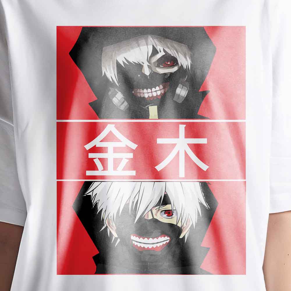 Tokyo Ghoul - T-shirt Kaneki Smile