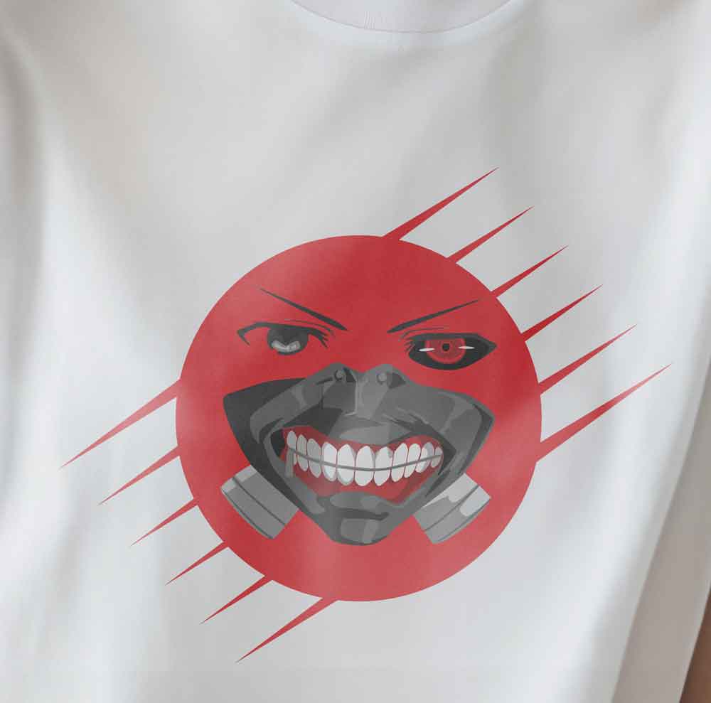 Tokyo Ghoul - T-shirt Red Mouth